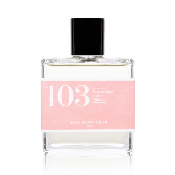 Eau de parfum 103: tiare flower, jasmine and hibiscus